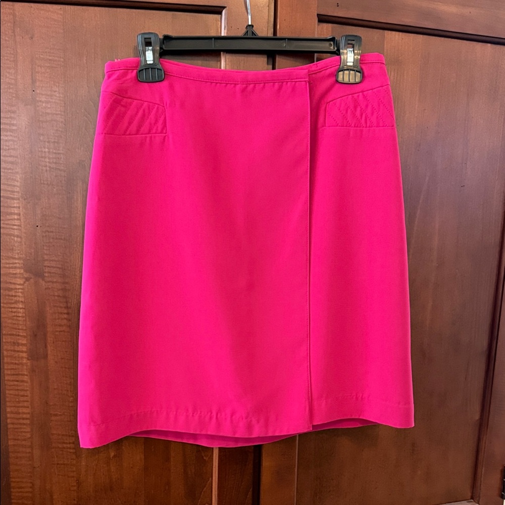 Worthington Hot Pink Pencil Skirt